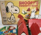 Vintage 1977 Snoopy’s Doghouse Game Milton Bradley Peanuts Board Game Box Spin