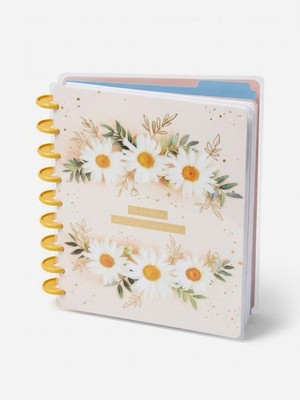 The Happy Planner Floral Cover Disc-Bound Notebook