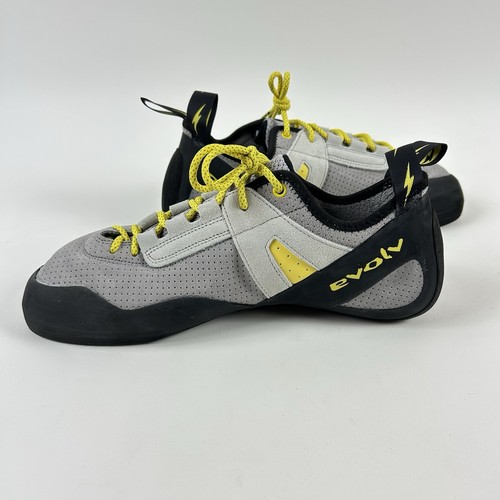 Evolv Defy Lace Rock Climbing Shoes Mens 14 - UK 13 - EUC - Picture 2 of 13