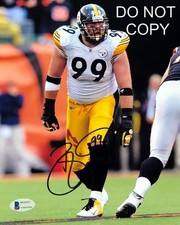 Brett Keisel PITTSBURGH STEELERS Signed Autographed REPRINT 8x10 Photo RP