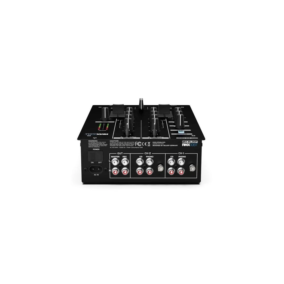 RELOOP RMX-10BT MIXER 2 CANALI BLUETOOTH PER DJ - Imagen 2 de 2