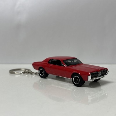 RARE KEY CHAIN RED MERCURY COUGAR CUSTOM LIMITED EDITION 1968