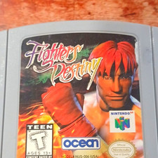 Ocean Fighters Destiny Nintendo 64 N64 Game Pak Cartridge NTSC-U/C 1997 T
