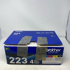 Brother TN223 Standard-Yield Toner 5-Pack 3 Cyan, 2 Yellow - Genuine OEM