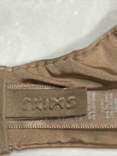 NUEVA Camiseta Skims Fits Everybody Beige Con Aros Demi Bra Talla 34 D - Imagen 7 de 9