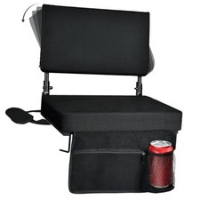 Stadium Seats with Back Support 6.5 L 3.4 W 5 H , 360 Adjustable Backrest 1