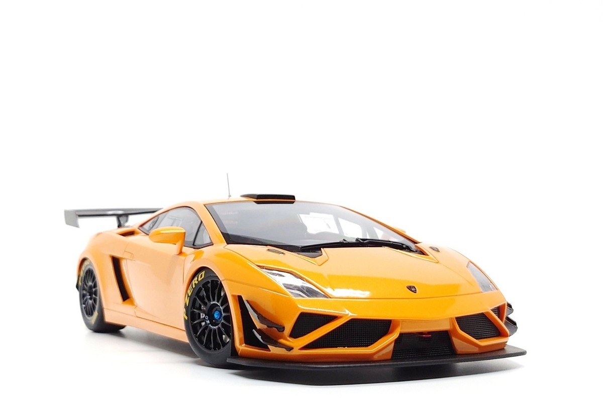 AUTOart 1:18 Lamborghini Gallardo GT3 FL2 in Arancio Borealis | eBay