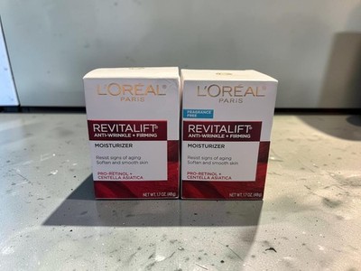 L'Oreal Revitalift Anti-Wrinkle Firming Moisturizer 1.7 oz Lot 2 Reg + FF