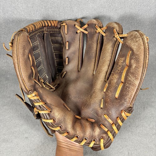 Vintage Leder Montgomery Ward Baseball Handschuh Mitt RHT Dave Cash Speedback - Bild 14 von 20