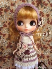 Rare Custom Blythe Doll Artist Mieli Cassiopeia Spice w/Outfit Dress Used Japan