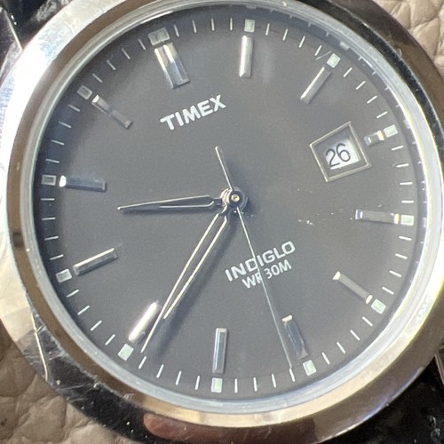 Mens Timex Indiglo Steel Dress WR 30 Running - Picture 4 of 17