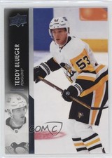 2021-22 Upper Deck Series 2 Teddy Blueger #387 0w8