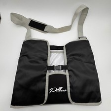 Pillani Kids Car Seat Travel Tray Black Grey Foldable Activity Snack Organizer
