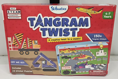 Skillmatics Tangram Twist Off We Go New Sealed STEM Puzzle Game Ages 4-7