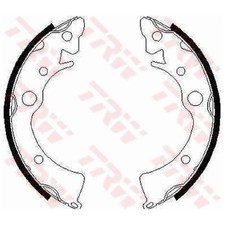 Bremsbackensatz hinten für Honda CRX 1 AF 2 ED 3 EH | 23902233