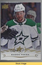 2018-19 Upper Deck Silver Foil Radek Faksa #61 READ vm9