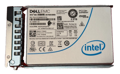 Dell EMC Intel DC P4610 3.2TB U.2 NVMe PCIe SSD 2.5'' SSDPE2KE032T8T 02CN1T