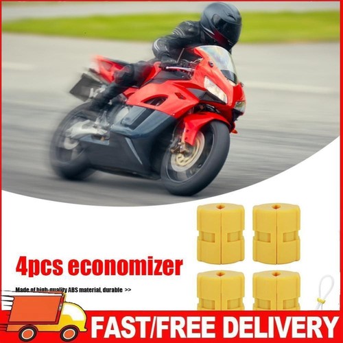 4 Stück Magnetischer Kraftstoffsparer Gelb XP-2 Auto-Energiesparer X-POWER Kraft