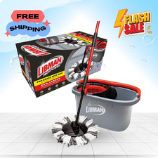 Libman Microfiber Spin Mop System Professiona...
