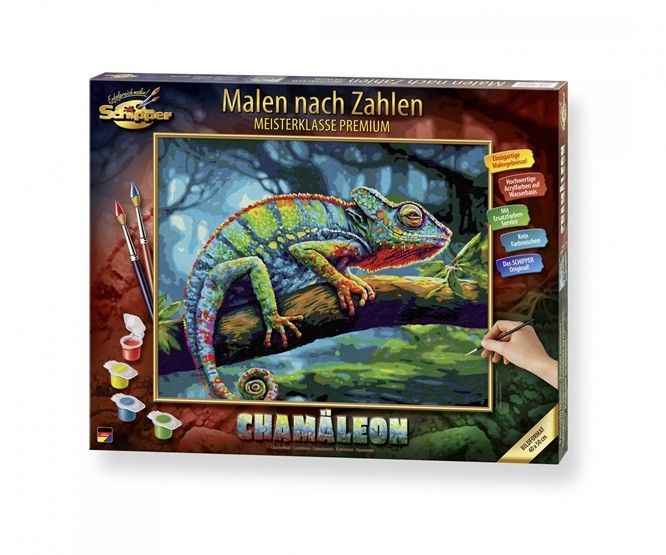Schipper 609130904 - Paint By Numbers - Chameleon - New