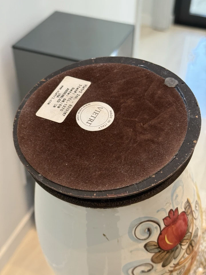 Lámpara de mesa italiana Vietri Foto 3 de 3