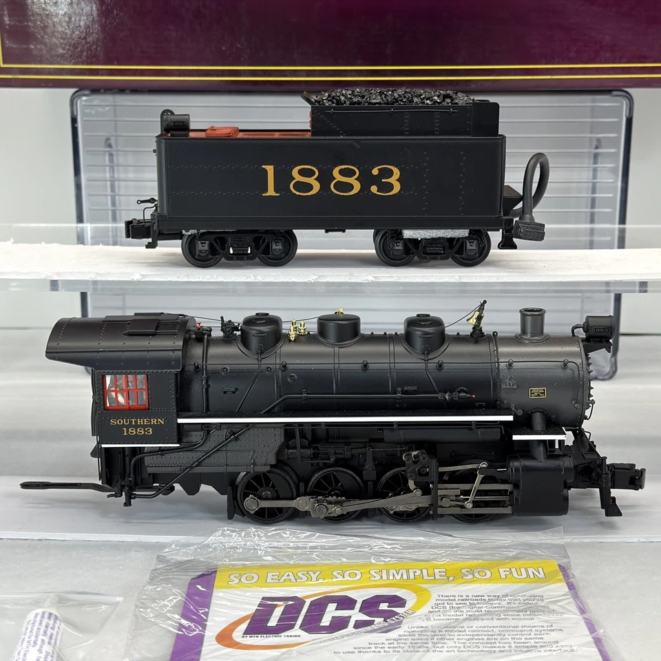 MTH Premier 20-3124-1 Southern 0-8-0 USRA Steam PS.2 O Gauge Used #1883 3v SRR - Image 2 of 4