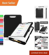 High-Capacity 8.5x11 Clipboard - Ergonomic Design with Storage for Professionals
