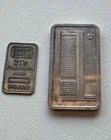 Rare Credit Silver  and Dresdner  Bank 1 oz .999 Fine Silver Bars