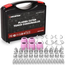 ARCCAPTAIN AG-60 Plasma Cutter Torch Consumables, 50Pcs .040'' 50PCS-.040"