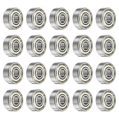 ''20 Stück Kugellager 694ZZ 3,9x11x4mm für Double Shield silber''