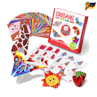 Origami Papier Doppelseitig 54 Motive Farbpapier 120 Blatt