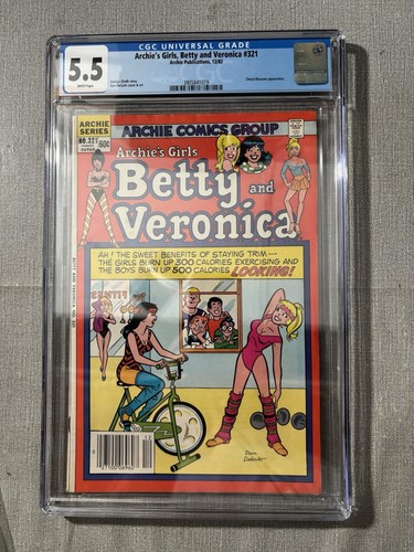 Betty And Veronica #321 (Dec 1982) - CGC 5.5 WHITE PAGES - Dan DeCarlo