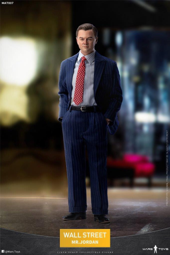 Mars Toys MAT007 ウォールストリートの狼 ジョーダン 1/6 Mars Toys 1/6 Wall Street MR. Jordan Wolf of Wall