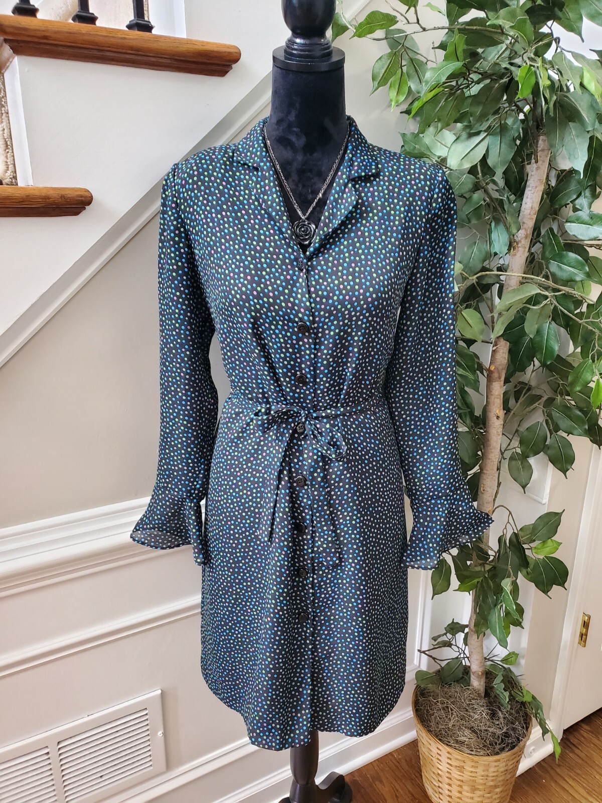 Stonebridge Women's Multicolor Polyester Long Sle… - image 1