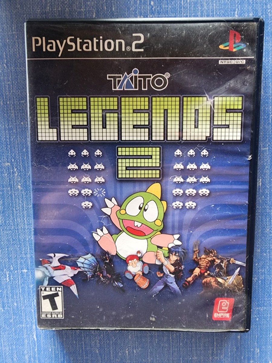 Taito Legends 2 Ps2 Replacement Case And Manual Only. No Disc | eBay