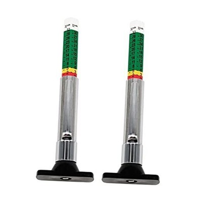 Tire Tread Depth Gauge, 2 Pack 