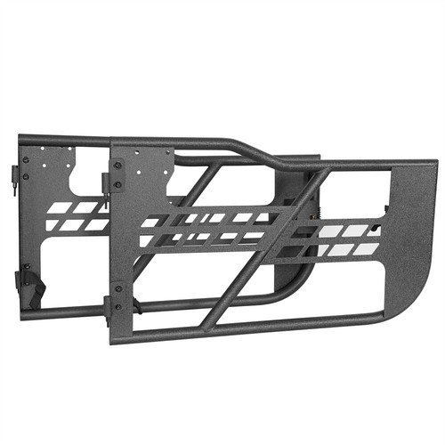 Tubular Doors Storage Cart Rack View Mirrors For 2018-2025 Jeep Wrangler JL 2Dr - Bild 17 von 21