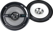 Sony XS-MP1611B 6-1/2" 2-way Marine Speakers Black