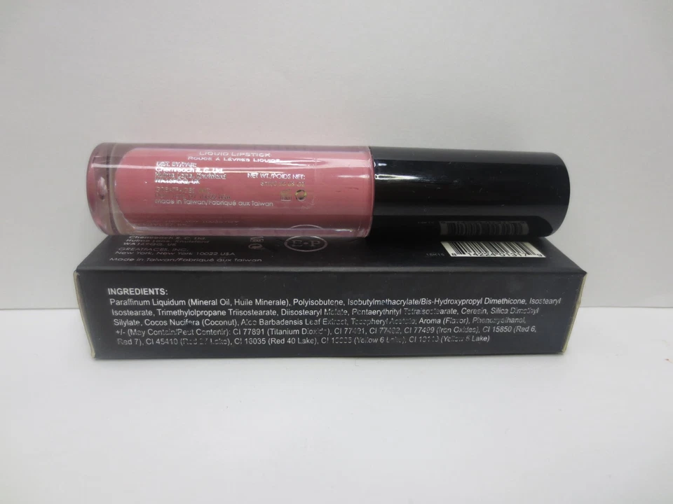 EVE PEARL ЖИДКАЯ ПОМАДА ЕДВА РОЗОВЫЙ 0,20 УНЦИЙ В КОРОБКЕ ДЕТАЛИ (ЛОТ ИЗ 5) - Изображение 3 из 4