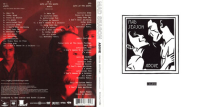 Mad Season - Above CD + DVD DELUXE EDTION SET - Alice In Chains