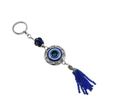 Evil Eye Keychain With Keyring Beaded Tassle Evil Eye Charm Bag Accessories