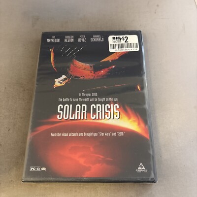 Solar Crisis (DVD, 1990) Tim Matheson Charlton Heston NEW SEALED