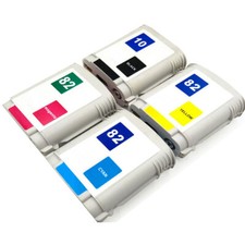 Compatible 10 / 82 Cartridges C4844AE C4911A C4912A C4913A For HP Designjet 800