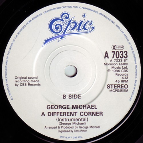 George Michael - A Different Corner (7", Single) | eBay