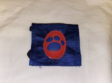 Build a Bear Blue 1 Knee Pad for Plush Animals Red Paw Print