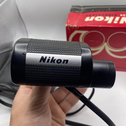 Jumelles compactes Nikon vintage 1979 8x24 7° - RARES AVEC BOITE & papiers ! ~ Japon - Photo 9/24