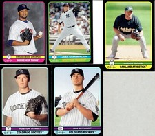 2009 O-Pee-Chee Black Border (Mini's) (Regular) & Blank Back ( #4 - #596)