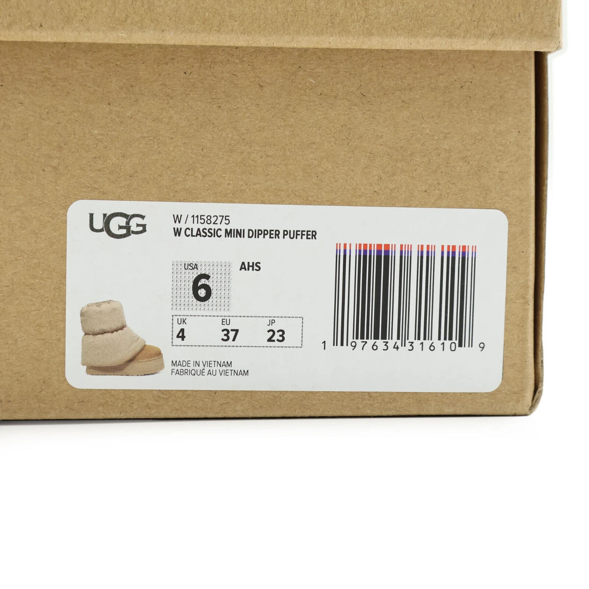 1158275-AHS UGG Women's Classic Mini Dipper Puffer Amphora 1158275-AHS UGG Women's Classic Mini Dipper Puffer Amphora