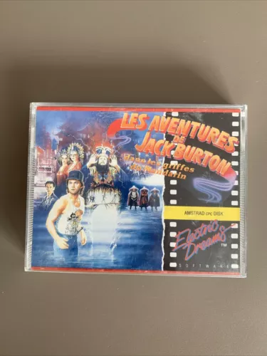 Jeu Les Aventures De Jack Burton Amstrad CPC 6128 664 Disk Electic Dreams