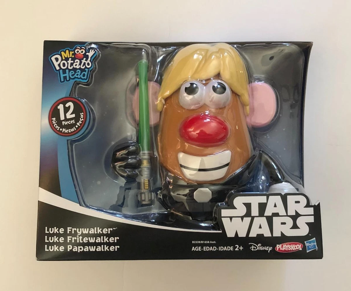 Mr. Potato Head Star Wars Luke Frywalker Disney Playskool Hasbro 12 Pieces - NEW